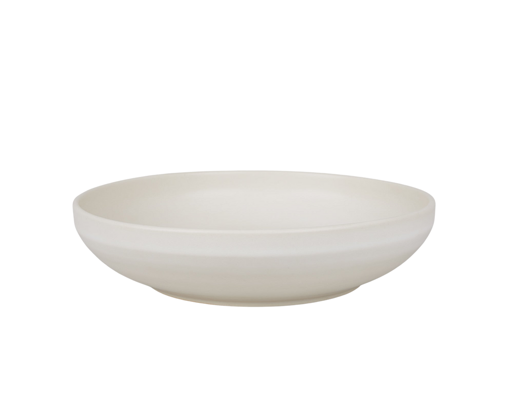 FRAMA - Otto Ceramic Shallow Bowl | Natural | Large Frama