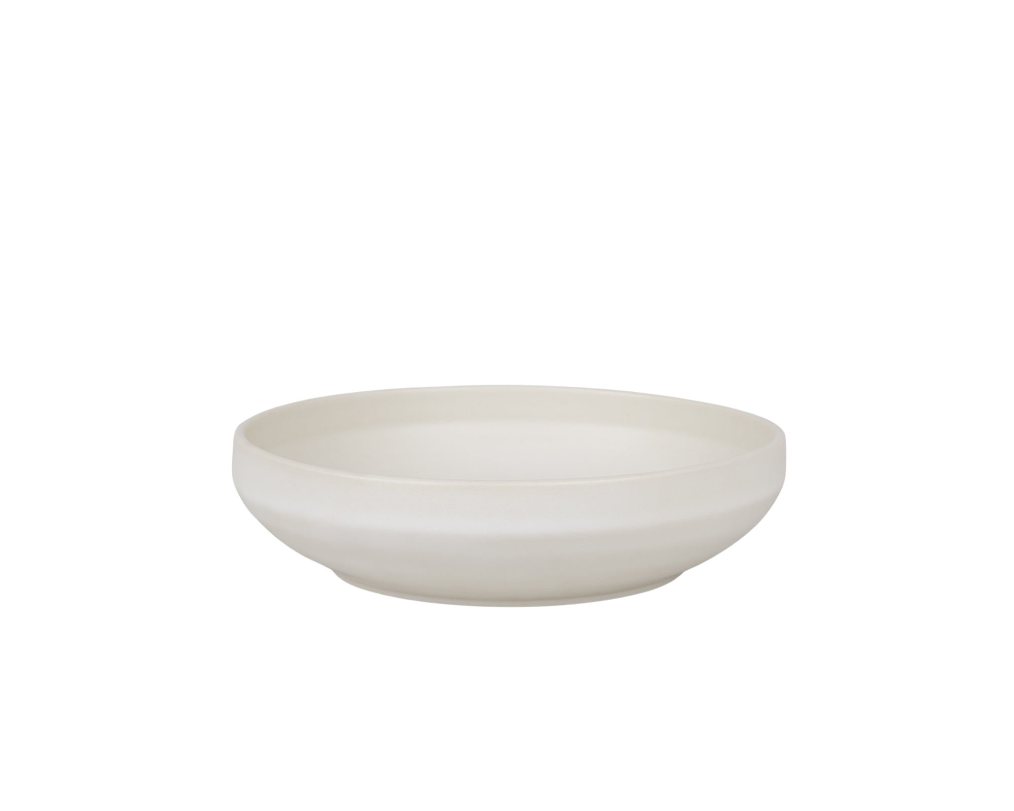 FRAMA - Otto Ceramic Shallow Bowl | Natural | Medium Frama