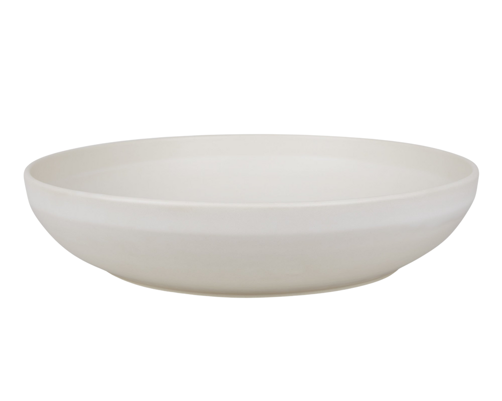 FRAMA - Otto Ceramic Shallow Bowl | Natural | Extra Large Frama