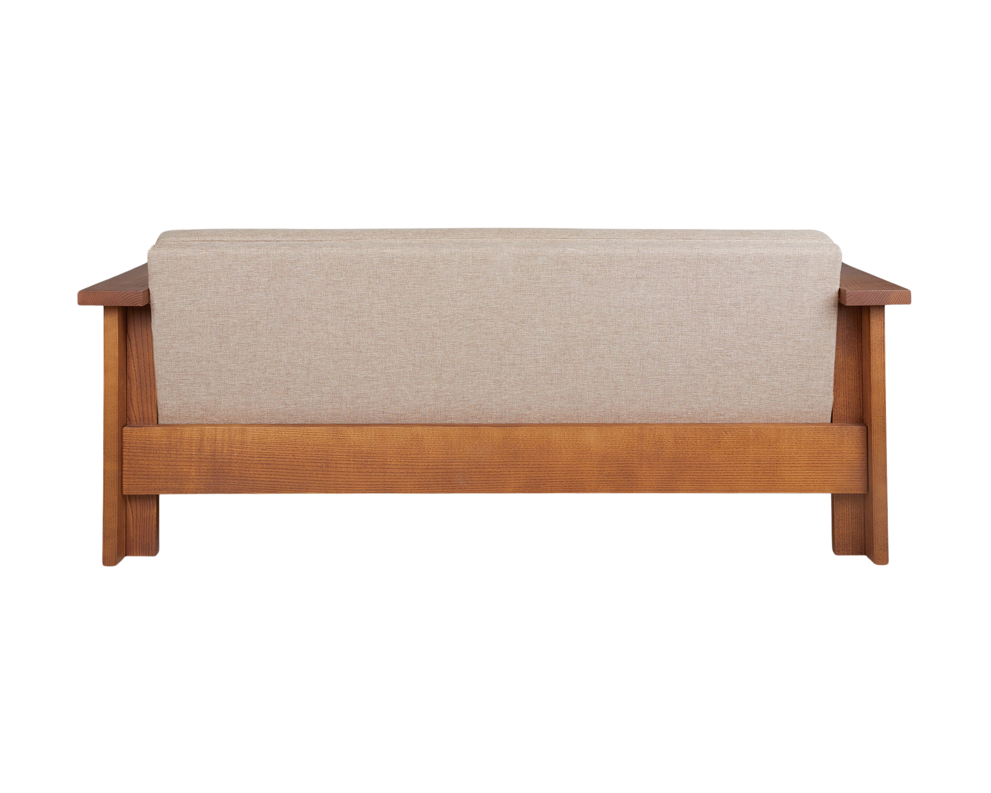 FRAMA - Symmetry Couch | Ash Wood / Oat Fabric