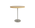 FRAMA - Table 57 | Yellow Limestone / Stainless Steel | Ø70