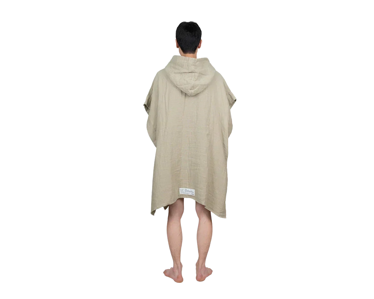 FRAMA - Light Towel Poncho | Sage Green Frama