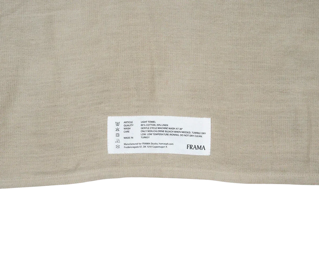FRAMA - Light Towel Poncho | Sage Green Frama