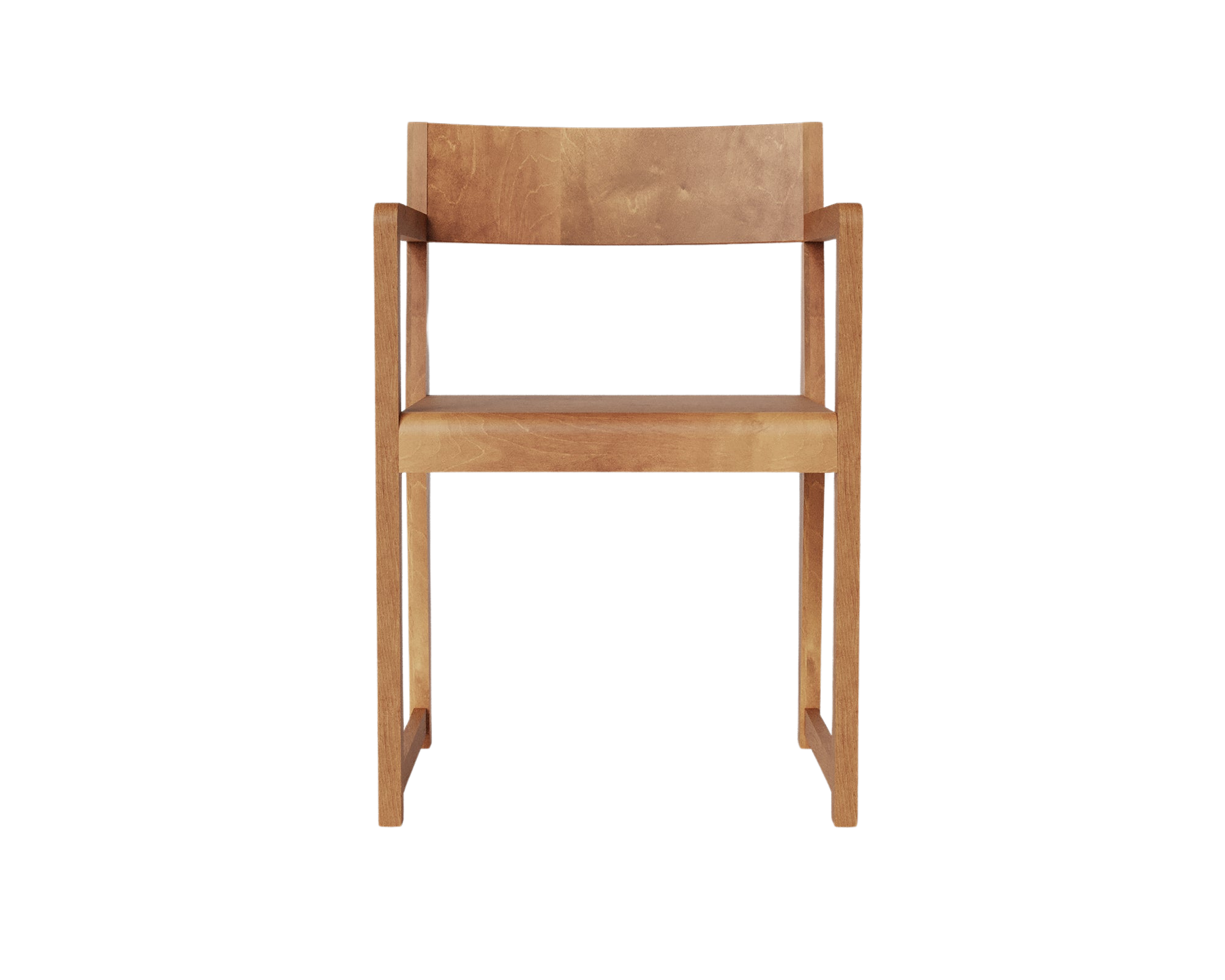 FRAMA - アームレストチェア 01 | ウォームブラウンバーチ