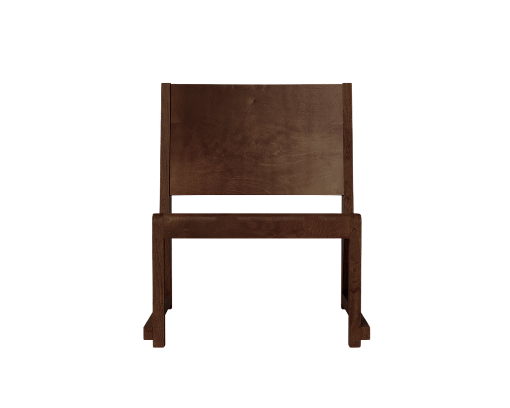 FRAMA - Easy Chair 01 | Dark Brown Birch