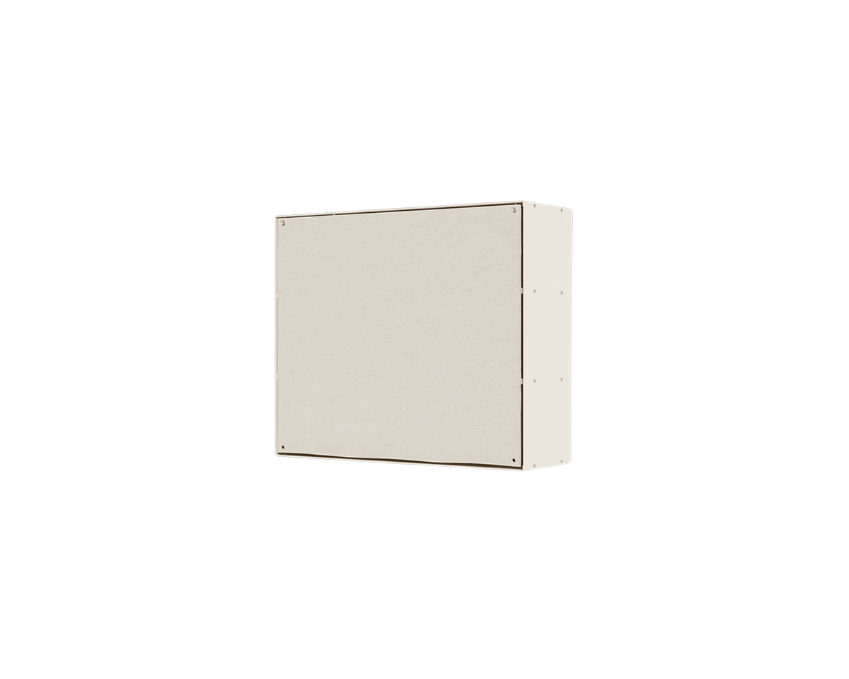 FRAMA - Shelf Library Canvas Cabinet | Warm White Steel / Canvas Frama