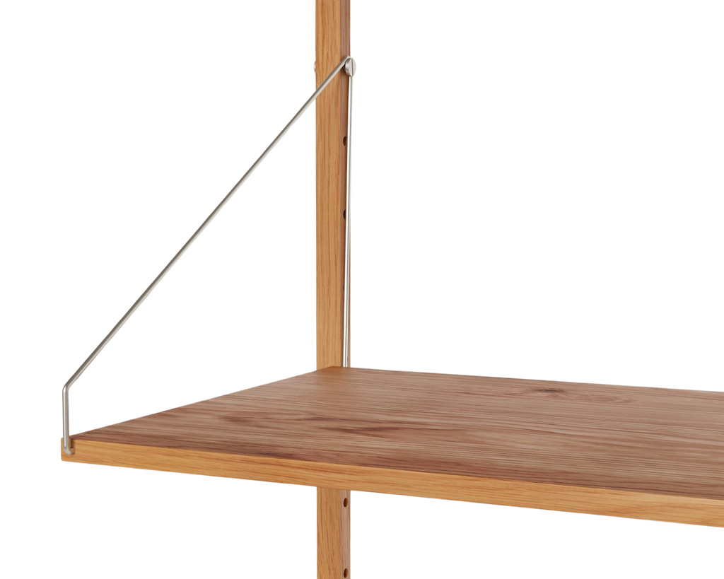 FRAMA - シェルフライブラリー アドオンデスクセクション | ナチュラルオーク | H185.2 / W80