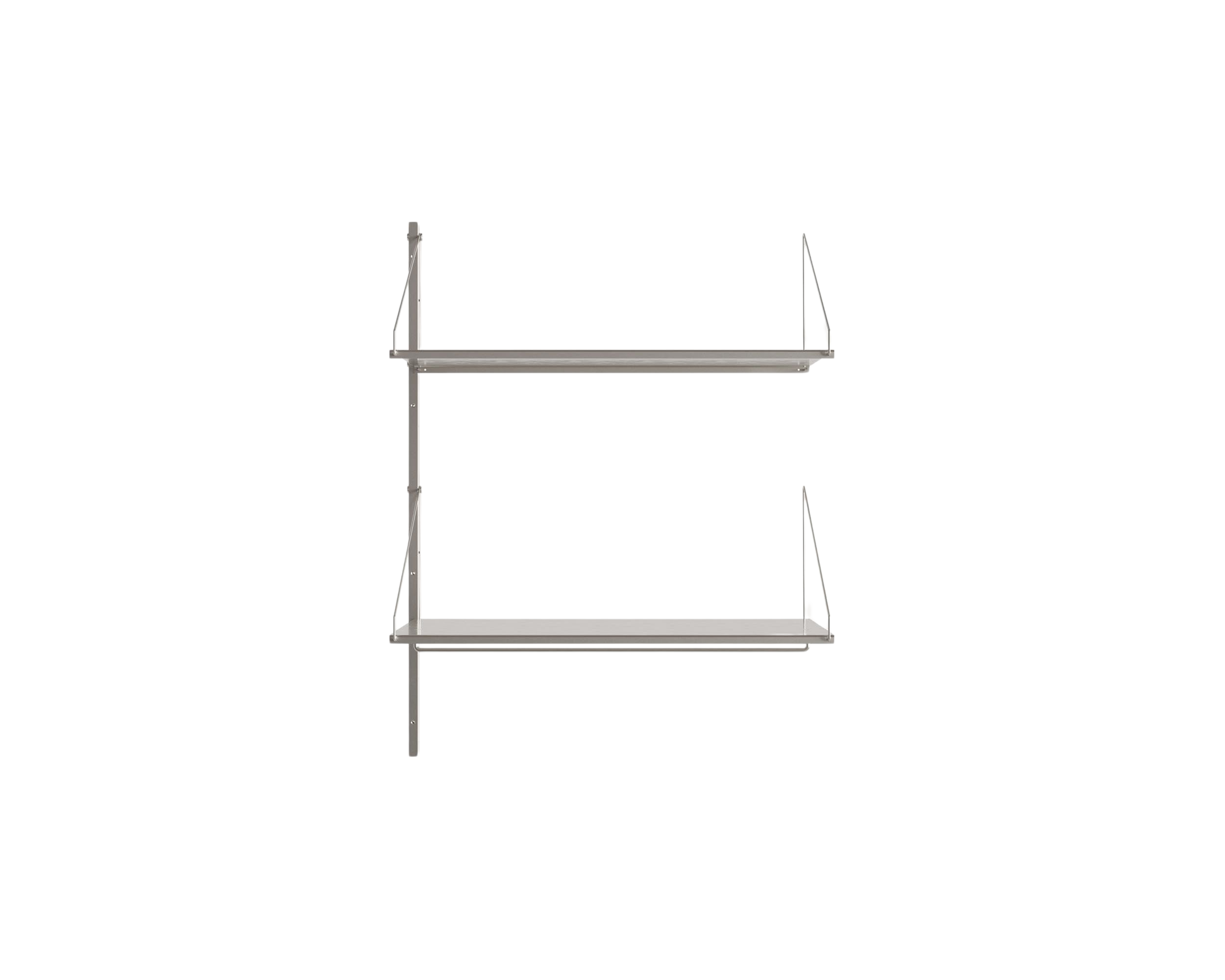 FRAMA - シェルフライブラリ追加ハンガーセクション | ステンレススチール | H108.4 / W80