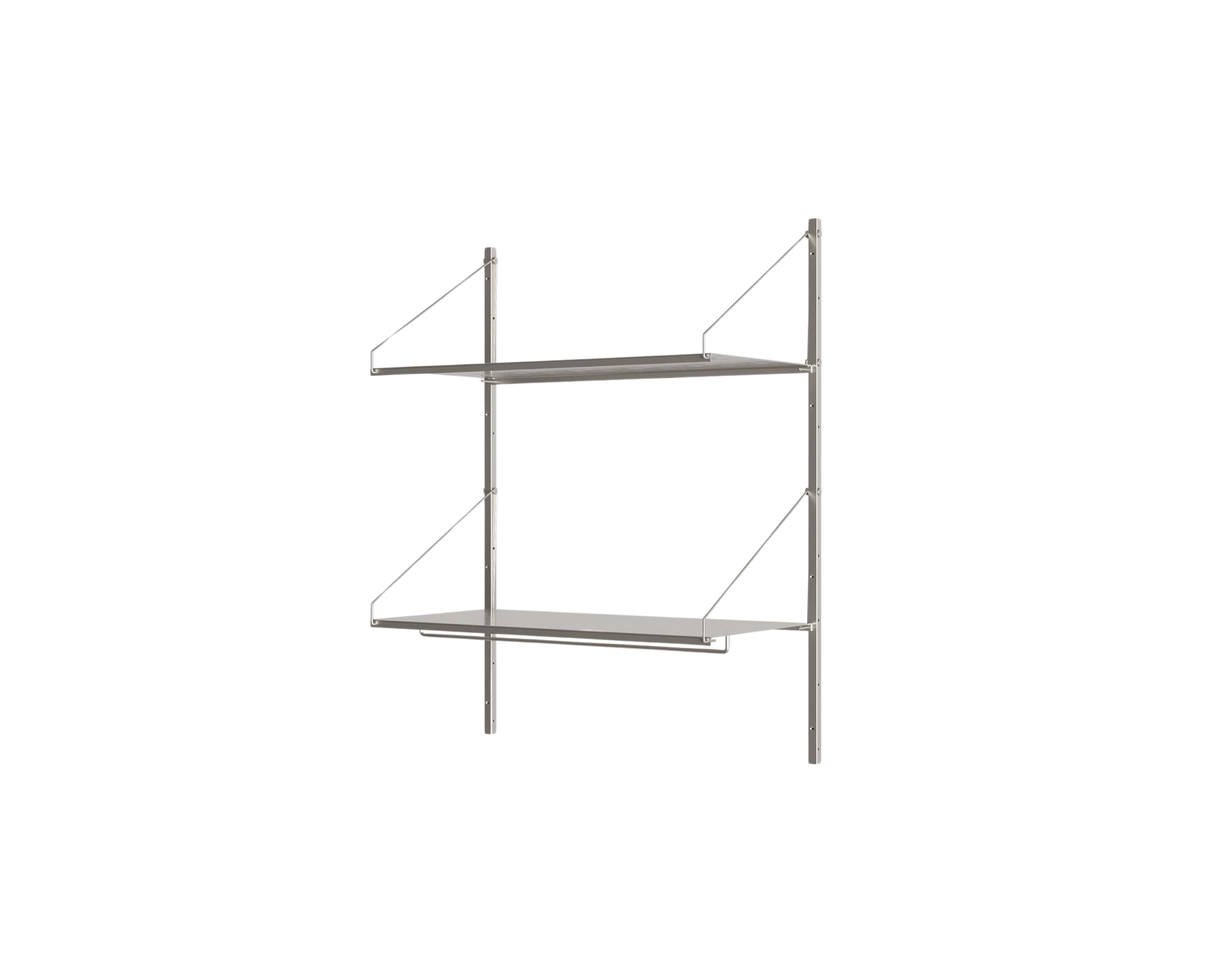 FRAMA - シェルフ ライブラリー ハンガー セクション | ステンレススチール | H108.4 / W80