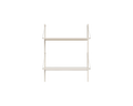 FRAMA - Shelf Library Hanger Section | Warm White Steel | H108.4 / W80 FRAMA