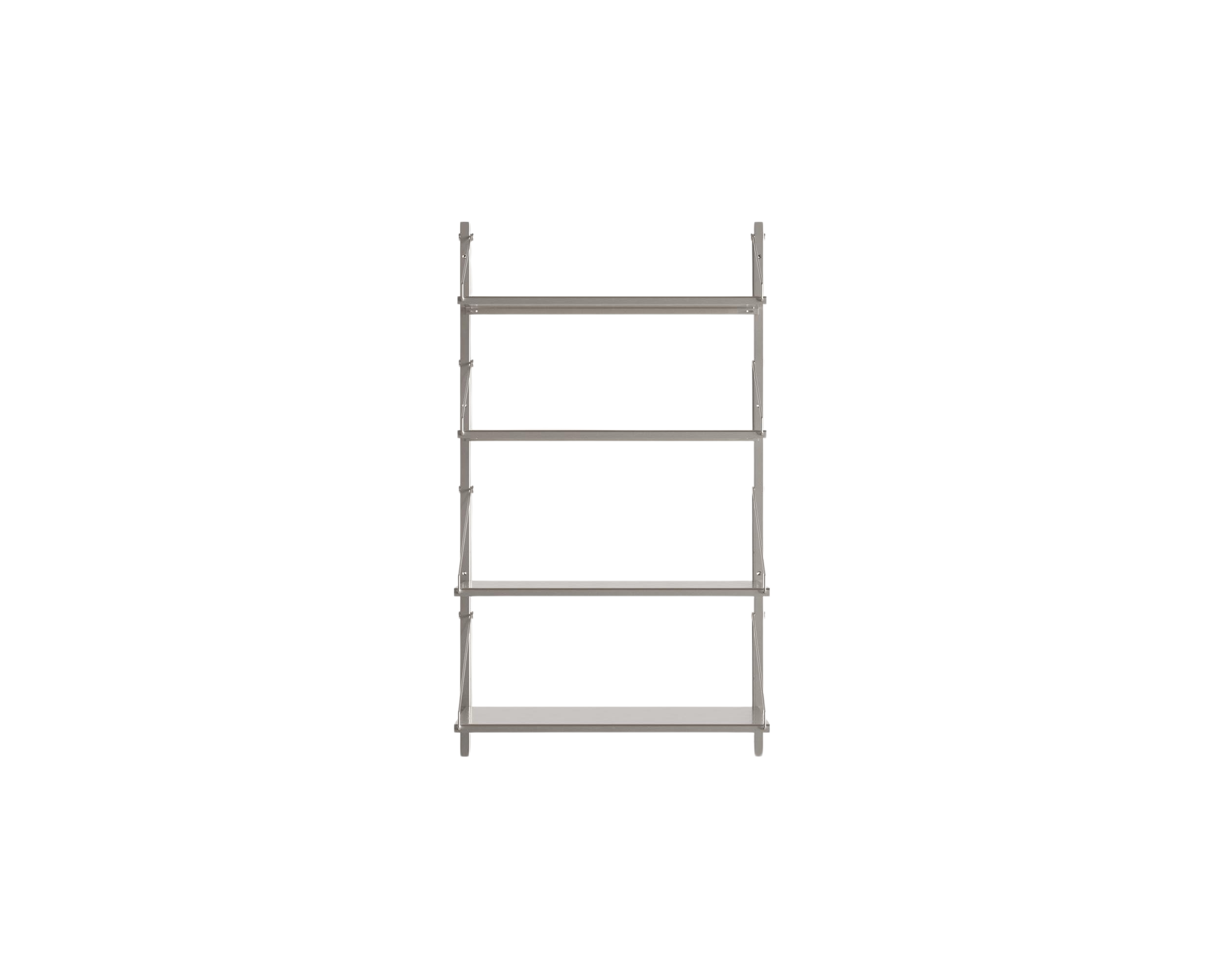FRAMA - Shelf Library Single Section | Stainless Steel | H108.4 / W60 Frama