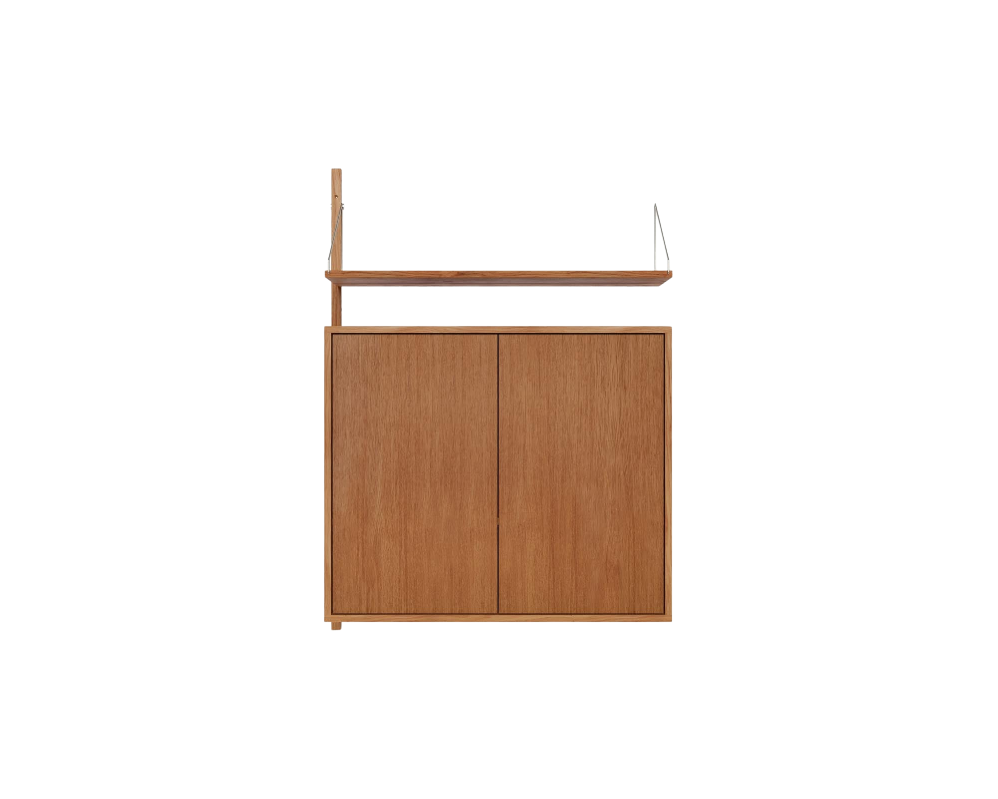 FRAMA - シェルフライブラリー ミディアムキャビネット アドオンセクション | ナチュラルオーク | H114.8 / W80