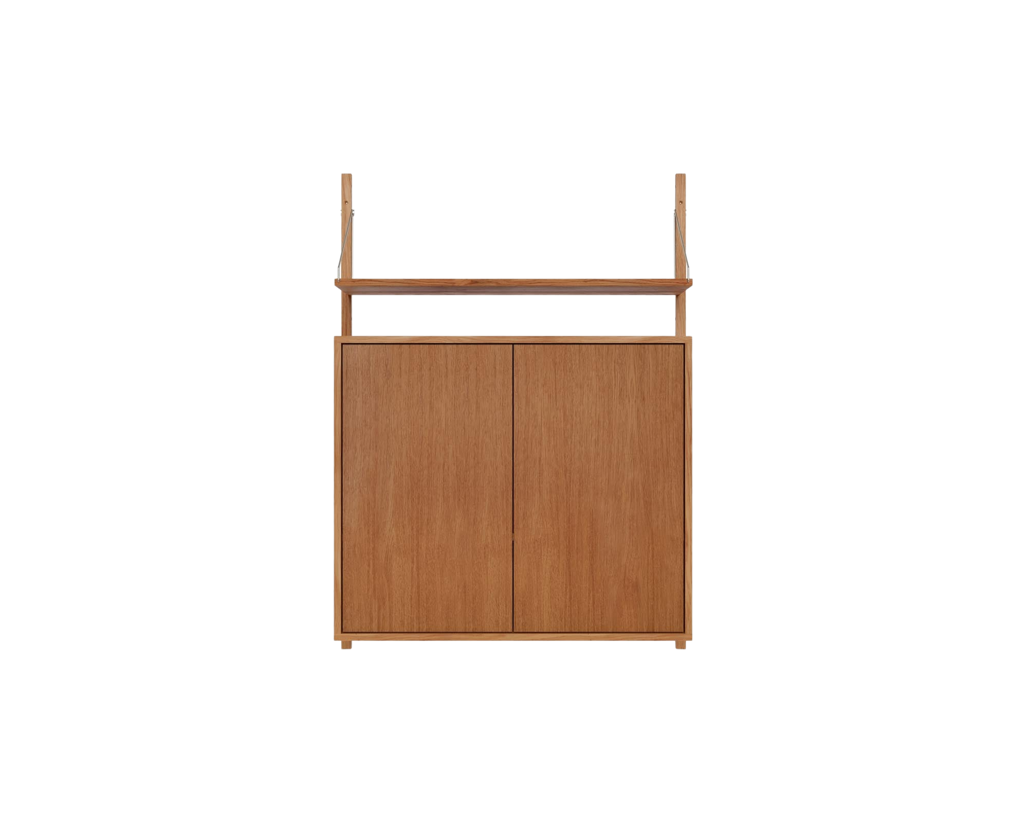 FRAMA - シェルフライブラリー ミディアムキャビネットセクション | ナチュラルオーク | H114.8 / W80