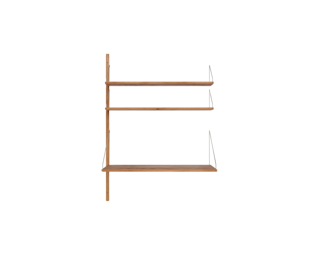 FRAMA - シェルフライブラリー アドオンデスクセクション | ナチュラルオーク | H114.8 / W80