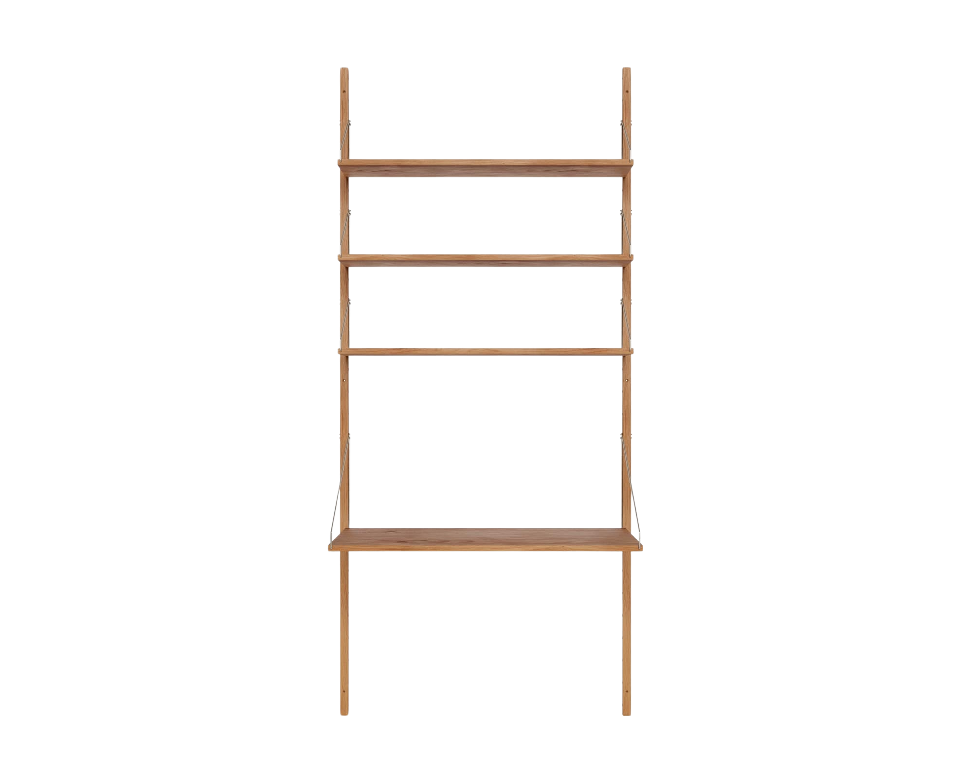 FRAMA - シェルフ ライブラリー デスク セクション | ナチュラルオーク | H185.2 / W80