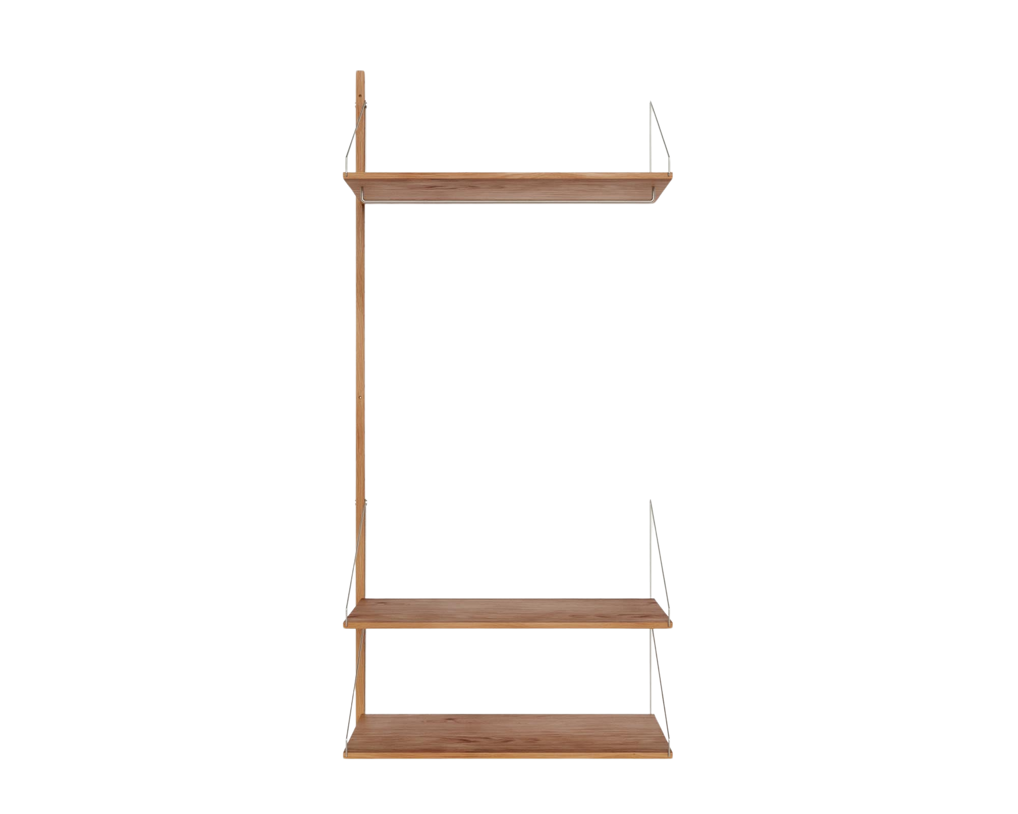 FRAMA - シェルフライブラリー アドオンハンガーセクション | ナチュラルオーク | H185.2 / W80