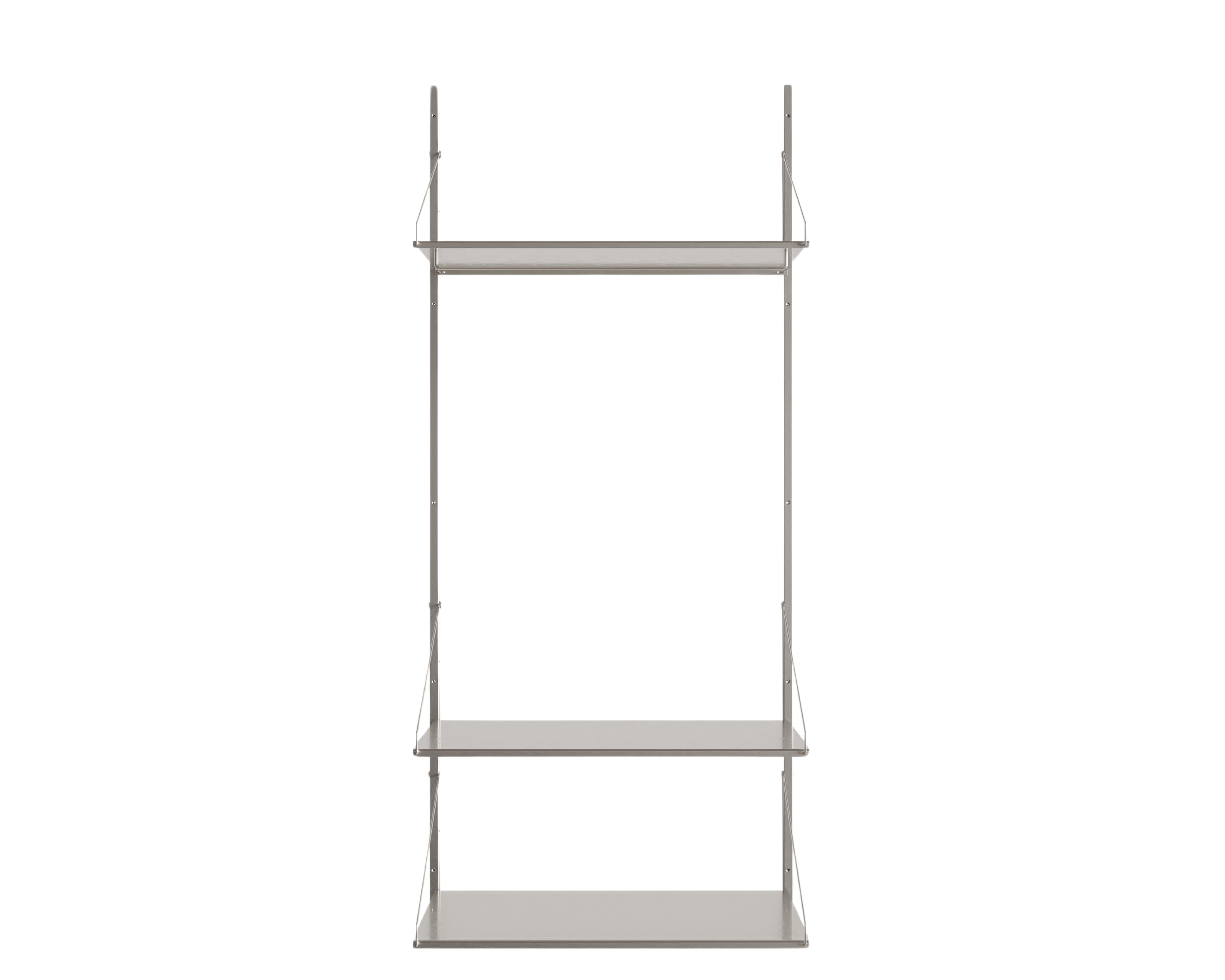 FRAMA - シェルフ ライブラリー ハンガー セクション | ステンレススチール | H185.2 / W80