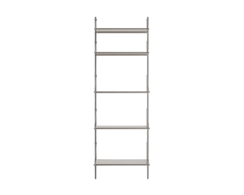 FRAMA - シェルフライブラリ シングルセクション | ステンレススチール | H185.2 / W60
