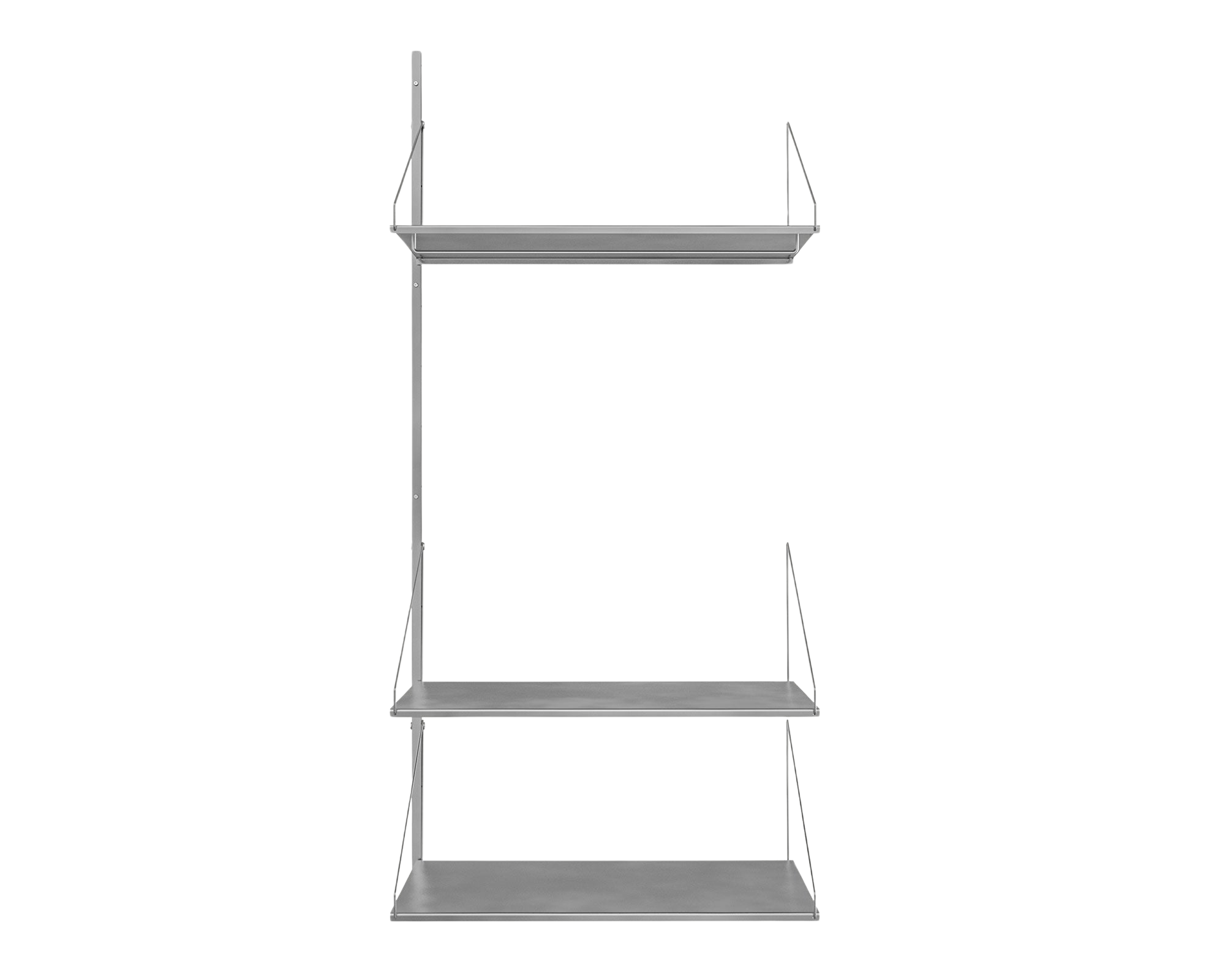 FRAMA - シェルフライブラリ追加ハンガーセクション | ステンレススチール | H185.2 / W80