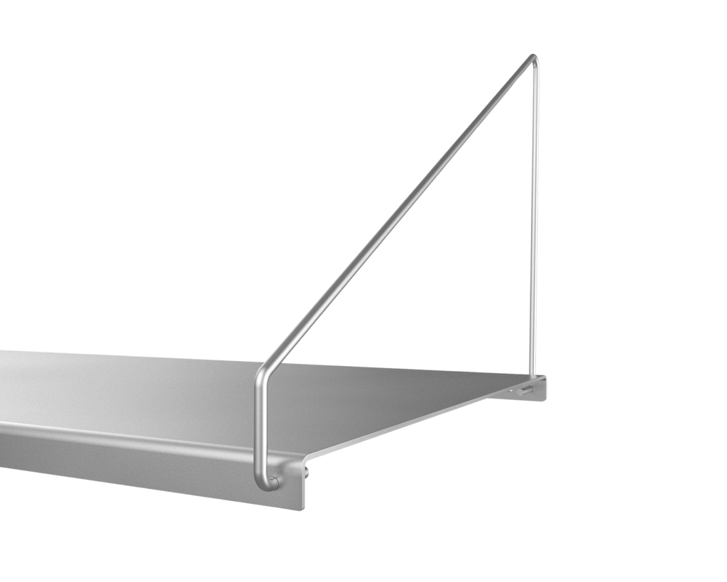 FRAMA - Shelf Library Add-on Section | Stainless Steel | H185.2 / W80 FRAMA