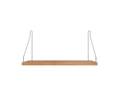 FRAMA - シングルシェルフ | ナチュラルオーク / ステンレススチール | D20 / W40