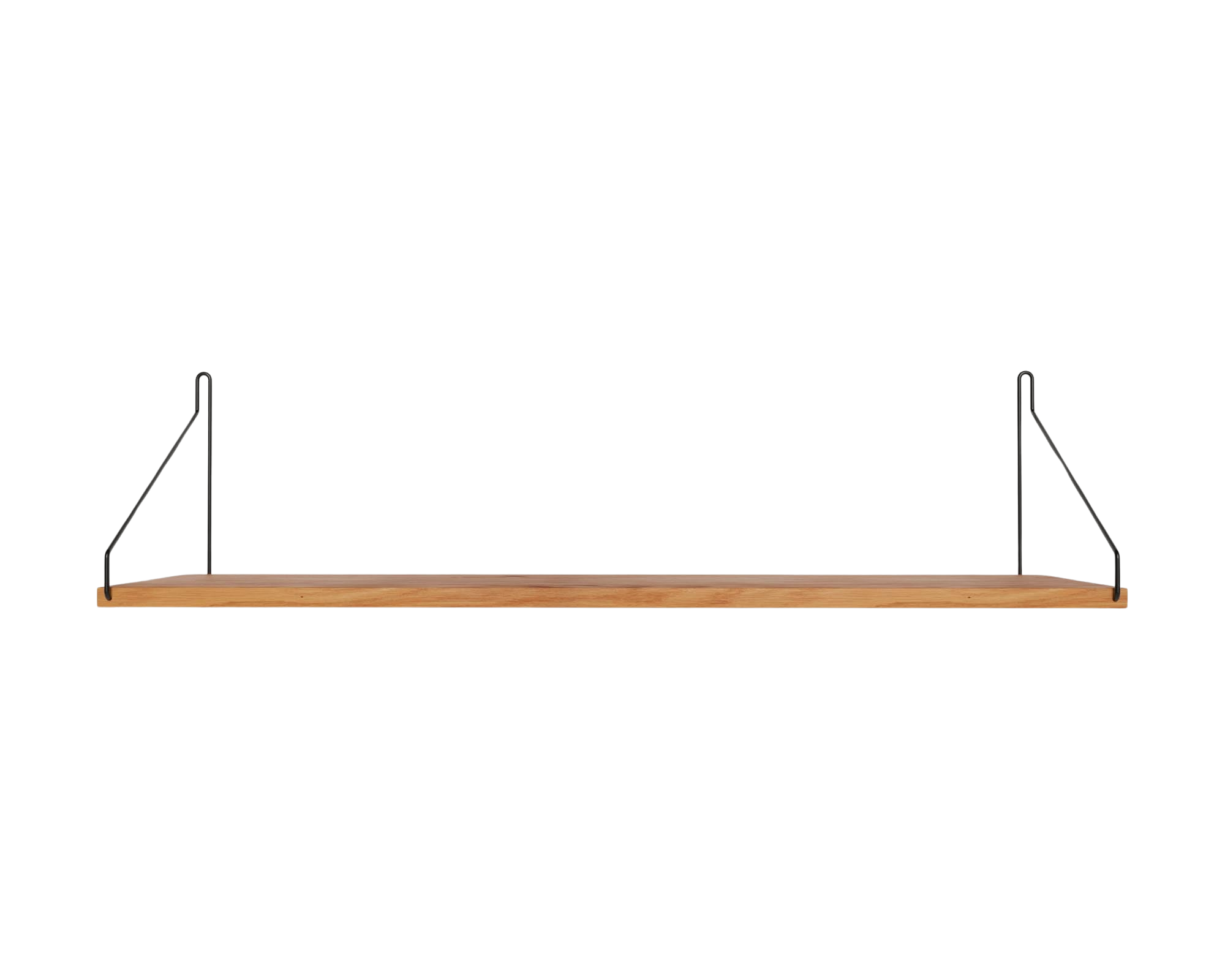 FRAMA - シングルシェルフ | ナチュラルオーク / ブラック | D20 / W80