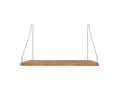 FRAMA - シングルシェルフ | ナチュラルオーク / ステンレススチール | D27 / W40