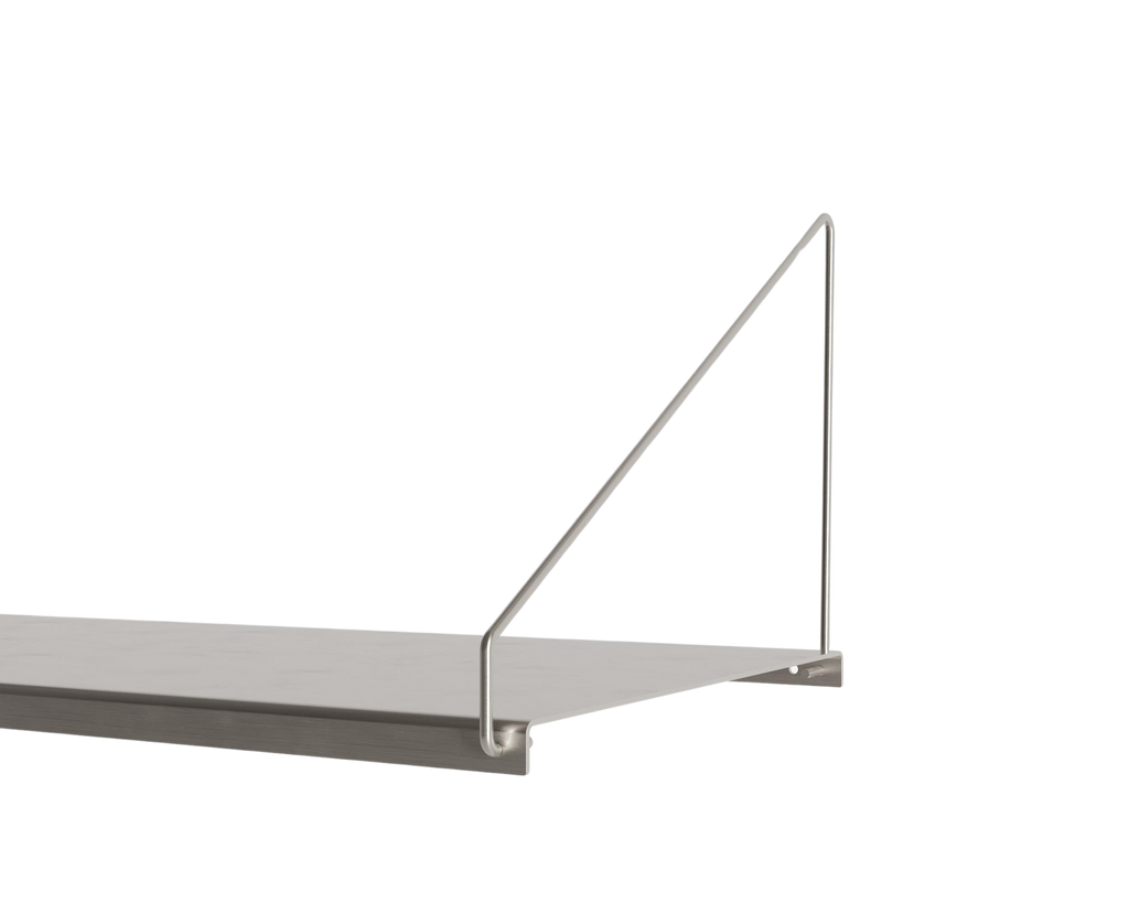 FRAMA - Shelf Library Single Section | Stainless Steel | H108.4 / W60 Frama