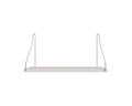 FRAMA - Single Shelf | Warm White Steel | D20 / W40 FRAMA