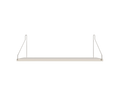 FRAMA - Single Shelf | Warm White Steel | D20 / W60 FRAMA