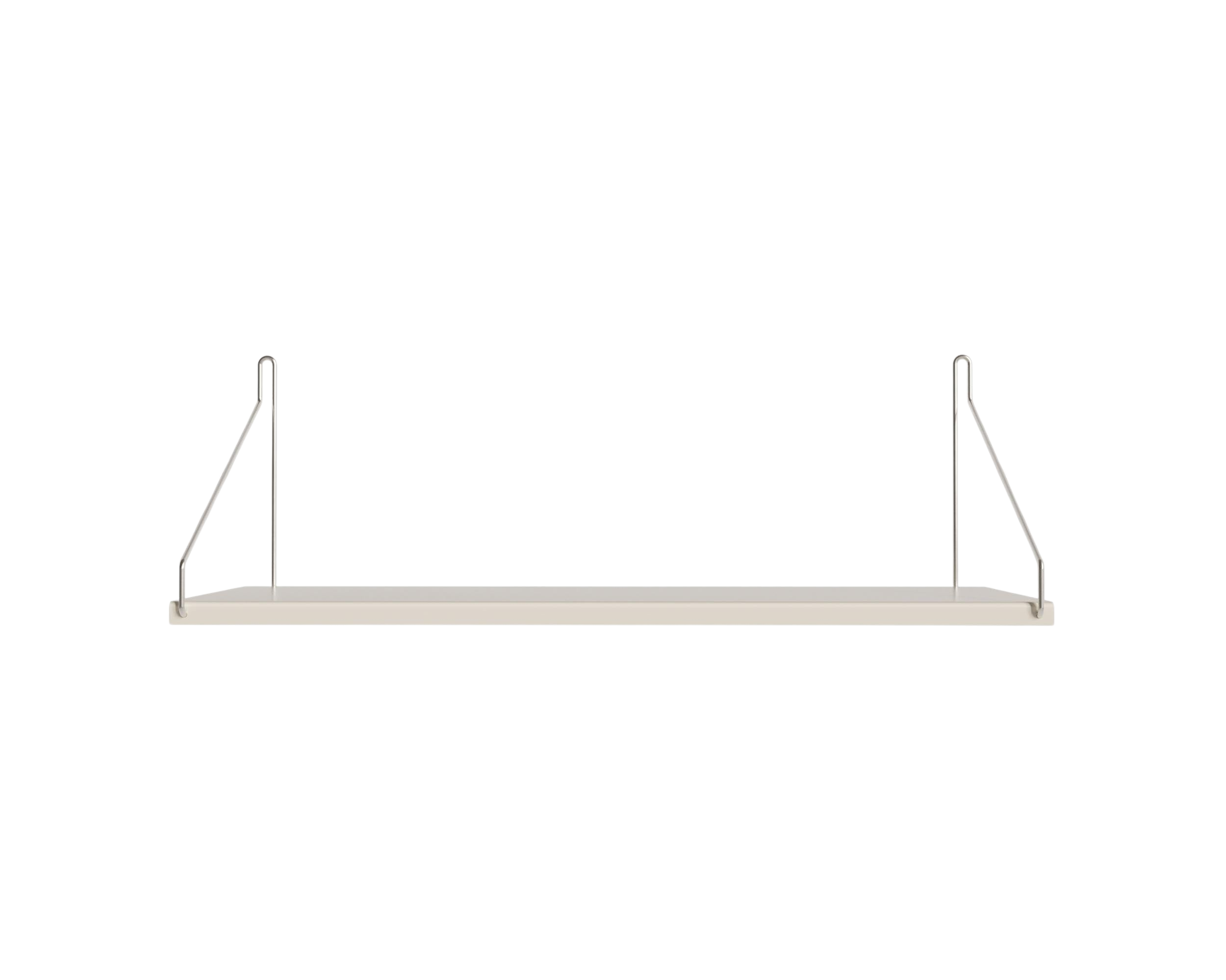 FRAMA - Single Shelf | Warm White Steel | D20 / W60 FRAMA