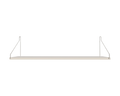 FRAMA - Single Shelf | Warm White Steel | D20 / W80 FRAMA