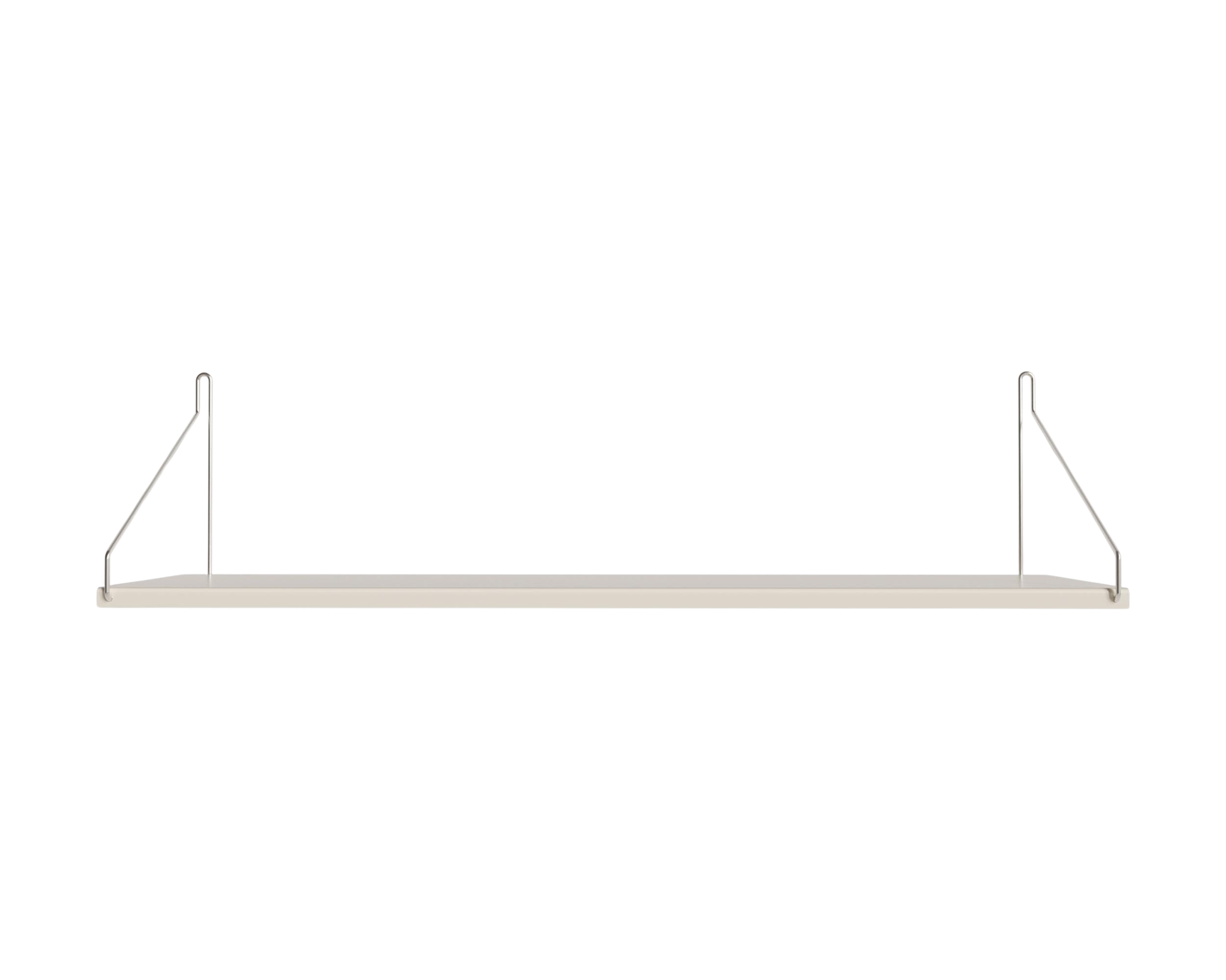 FRAMA - Single Shelf | Warm White Steel | D20 / W80 FRAMA