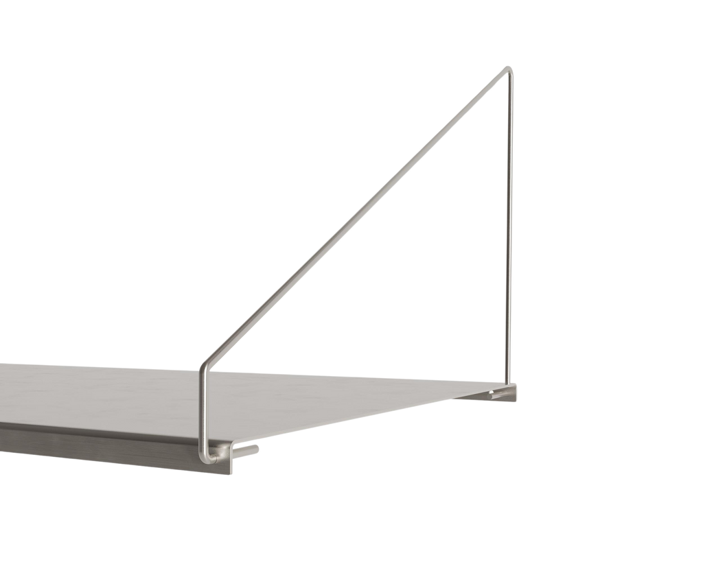 FRAMA - シェルフライブラリーデスクセクション | ステンレススチール | H185.2 / W80