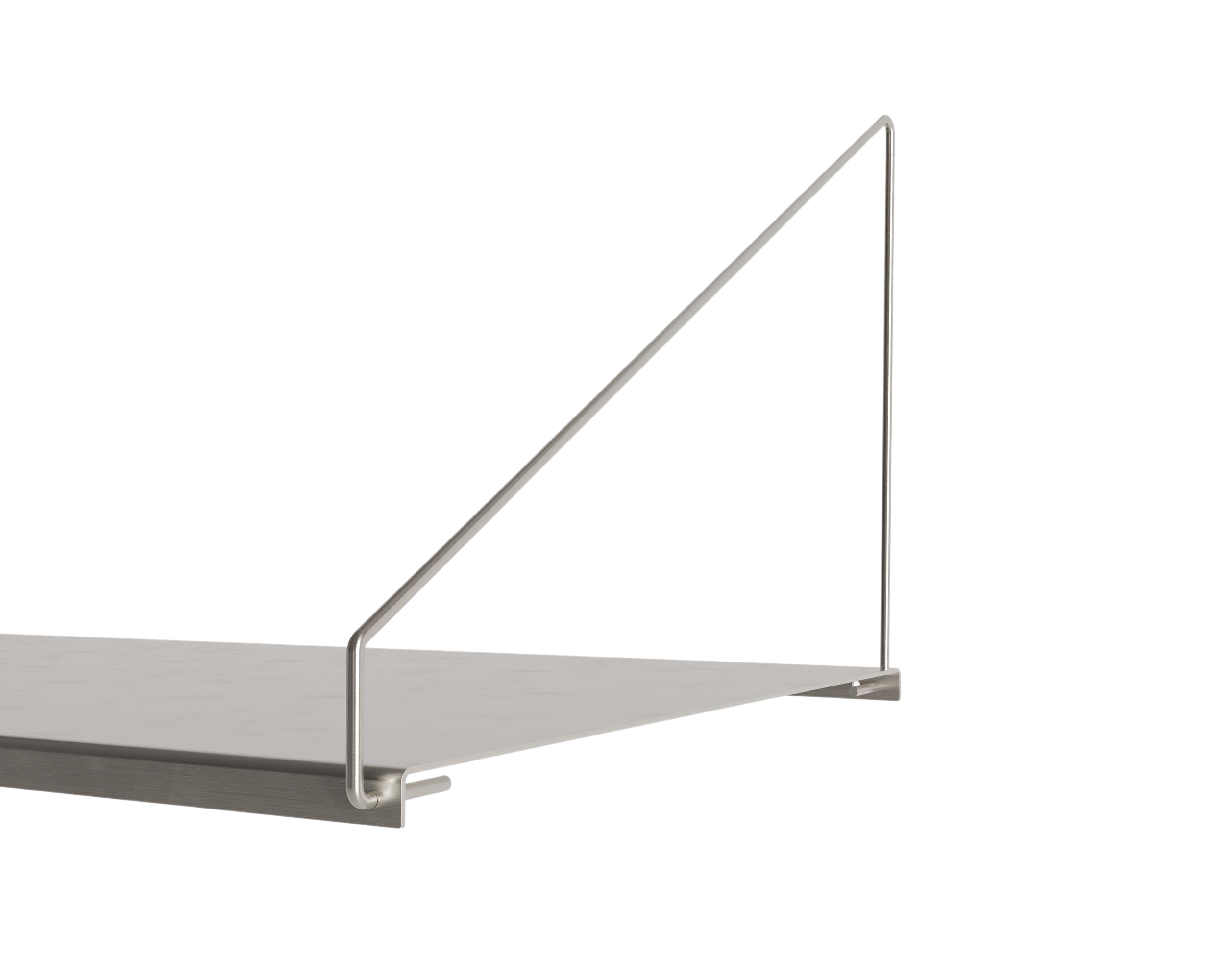 FRAMA - シェルフライブラリーデスクセクション | ステンレススチール | H185.2 / W80