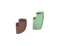 FRAMA - Toogood x FRAMA | Hook Sculpture Set of Two | Green + Brown Frama