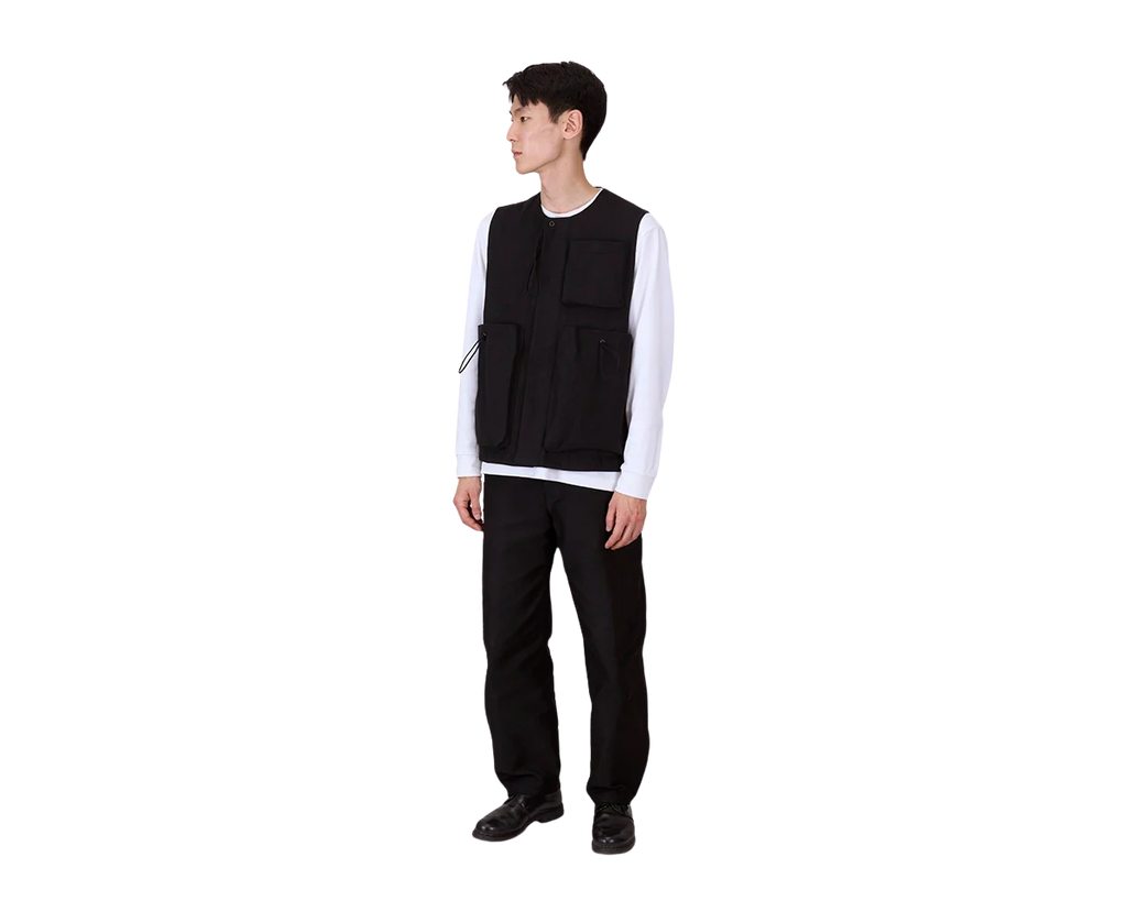 FRAMA - Toogood x FRAMA | Roper Gilet | Painted Cotton Yellow + Green + Pink