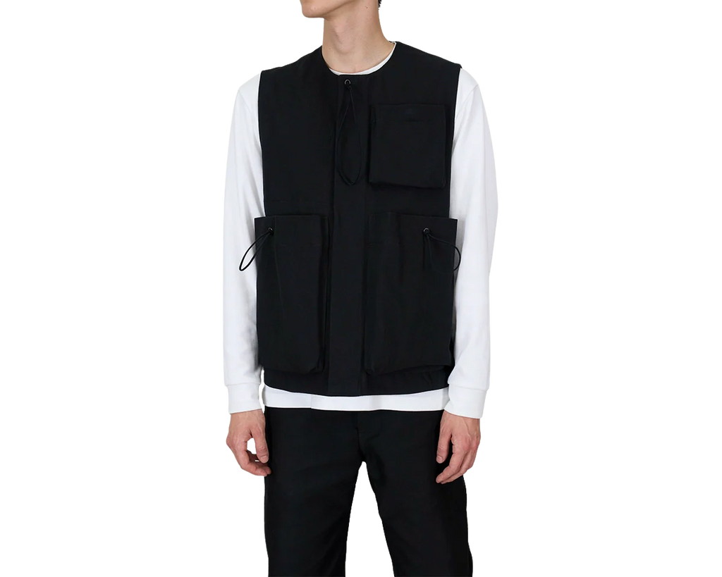 FRAMA - Toogood x FRAMA | Roper Gilet | Painted Cotton Yellow + Green + Pink