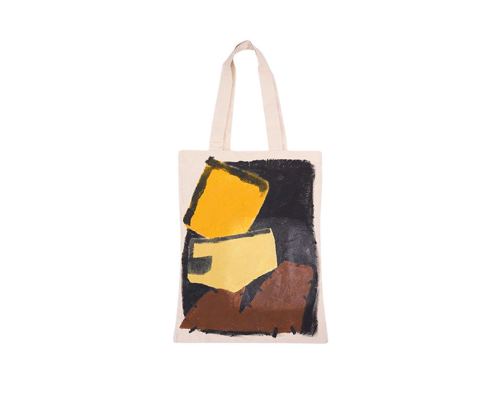 FRAMA - Toogood x FRAMA | トートバッグ | ペイントキャンバス ブラウン + イエロー