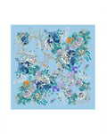 MENG Printed Silk Georgette Scarf 