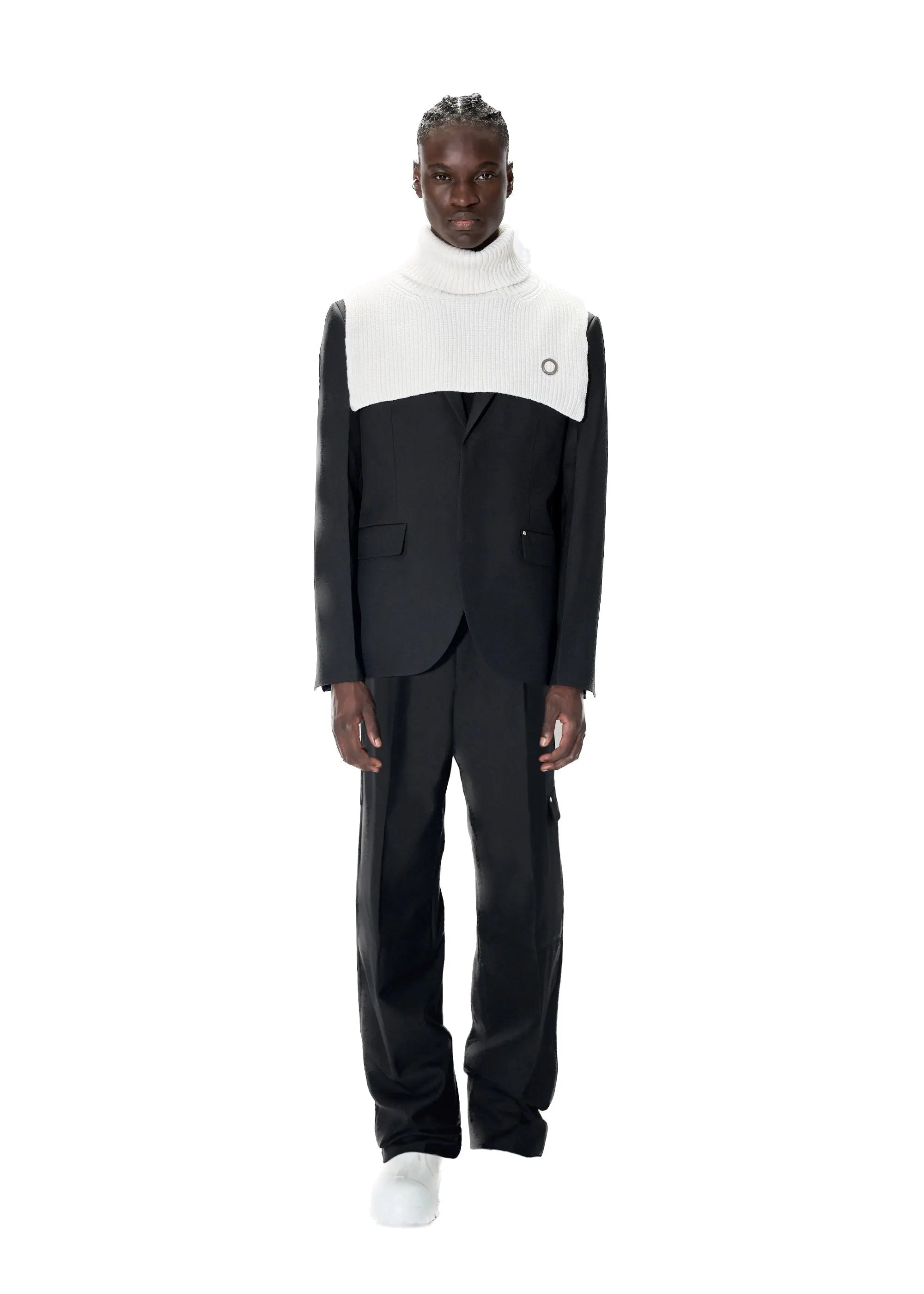 PAST TENSE Rib Knitted Neck Warmer 