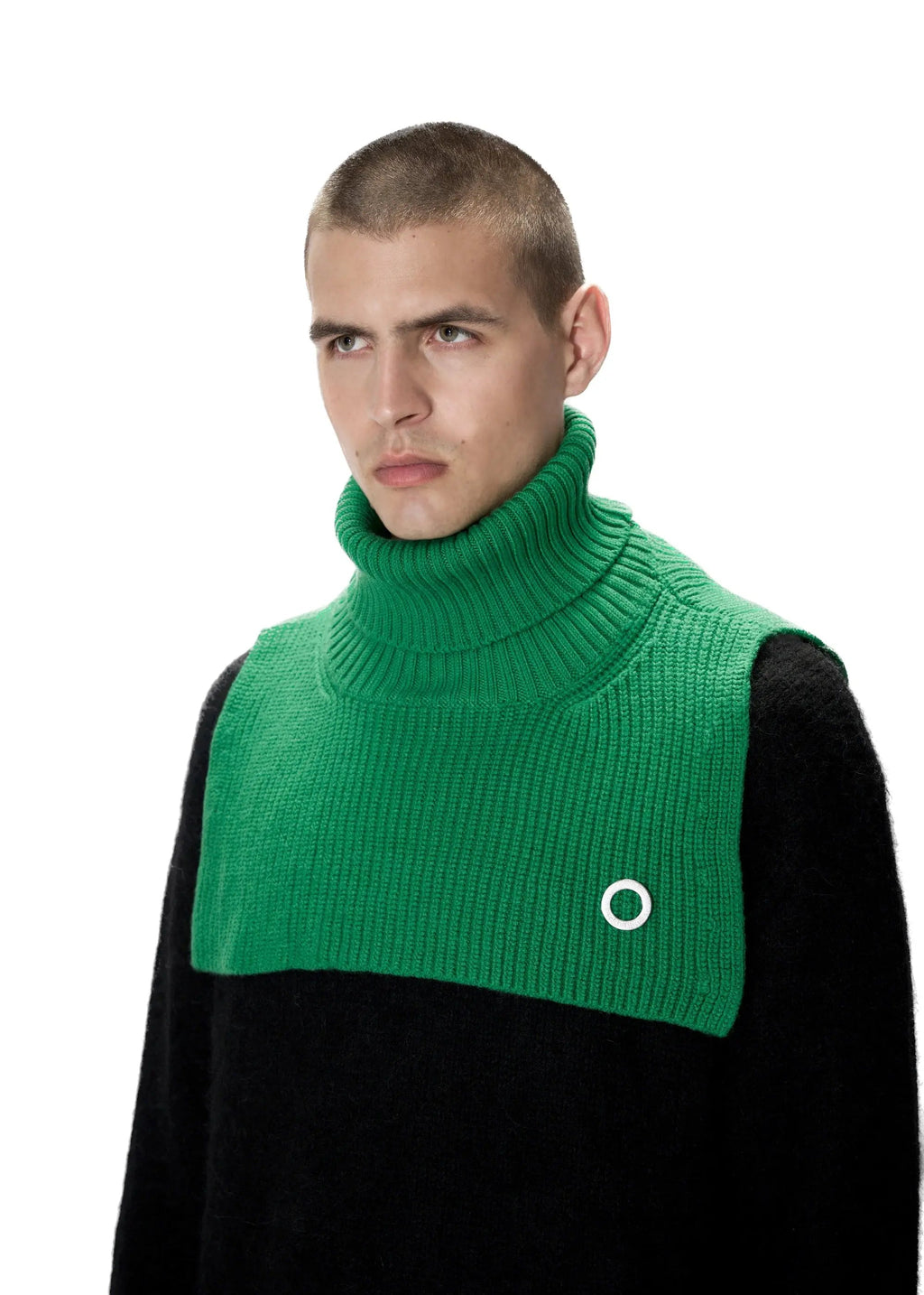 PAST TENSE Rib Knitted Neck Warmer 