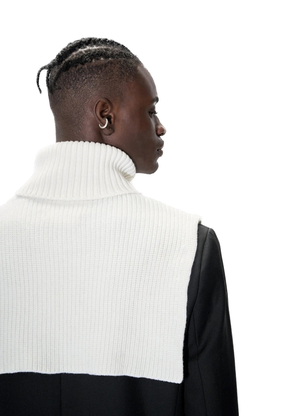 PAST TENSE Rib Knitted Neck Warmer 