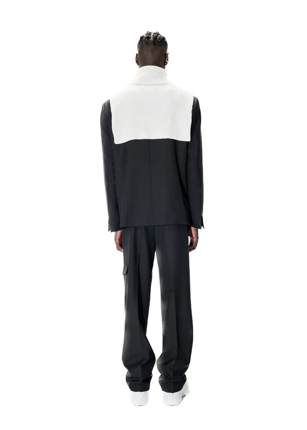 PAST TENSE Rib Knitted Neck Warmer 