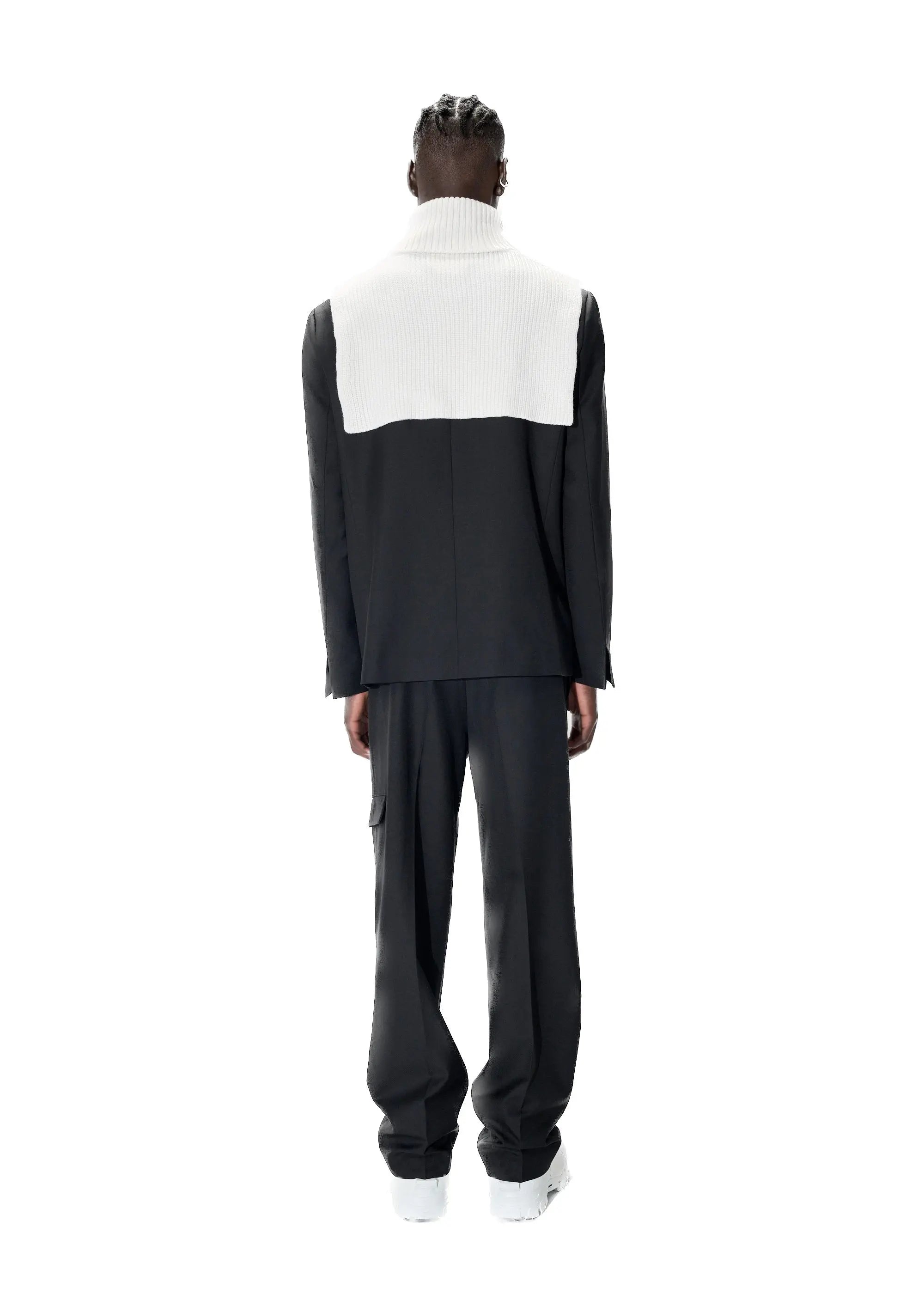 PAST TENSE Rib Knitted Neck Warmer 