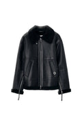 PAST TENSE Shearling Jacket 