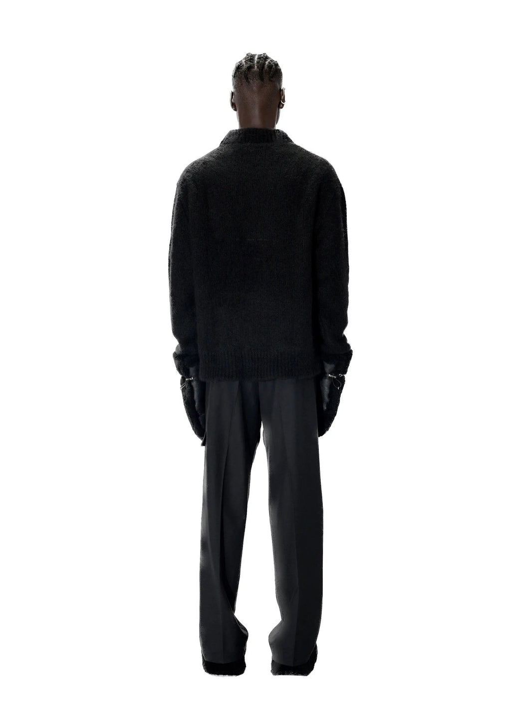 PAST TENSE Shearling Mittens 