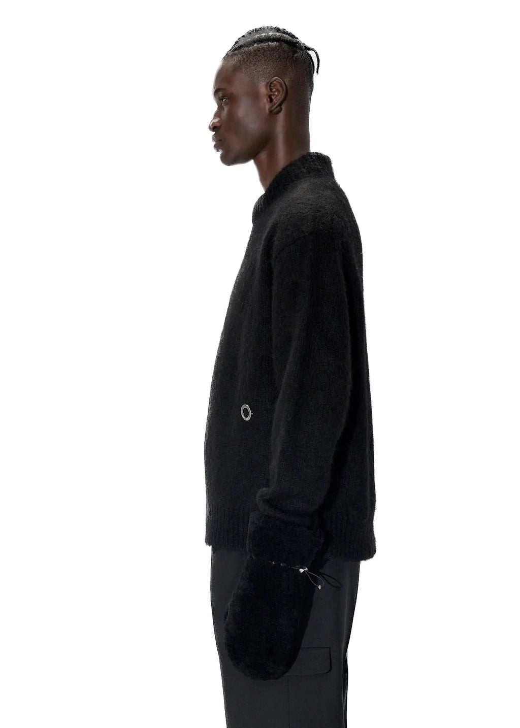 PAST TENSE Shearling Mittens 