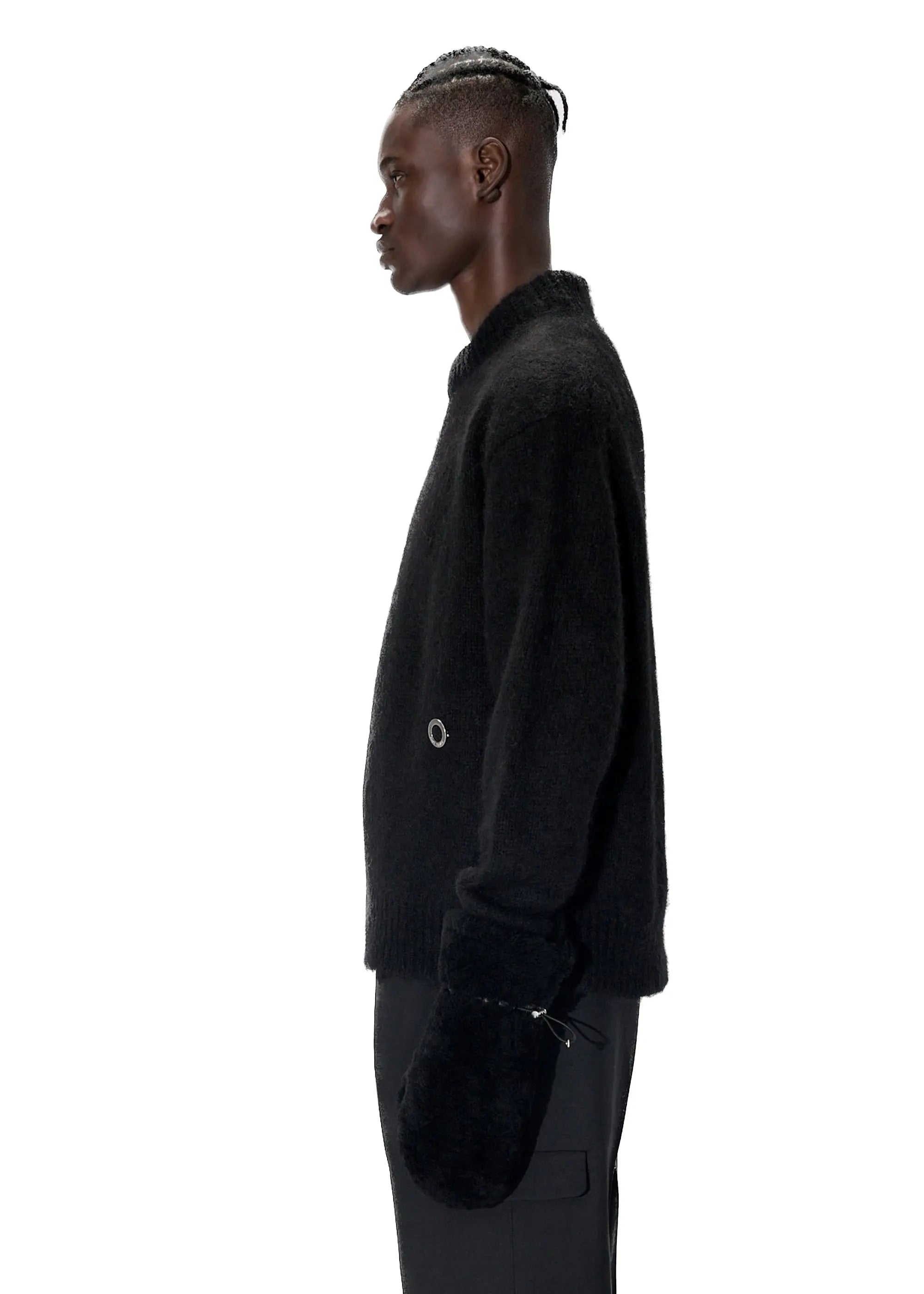 PAST TENSE Shearling Mittens 