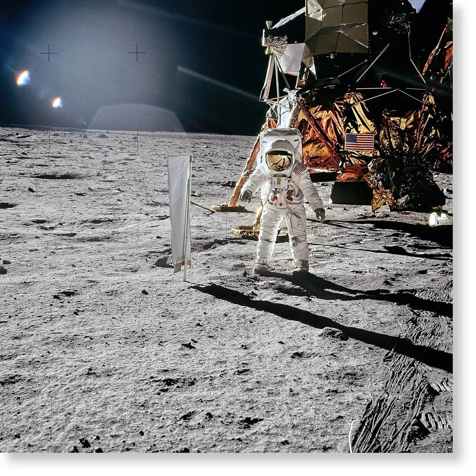 Buzz Aldrin X Taschen Solar Wind Composition Experiment 